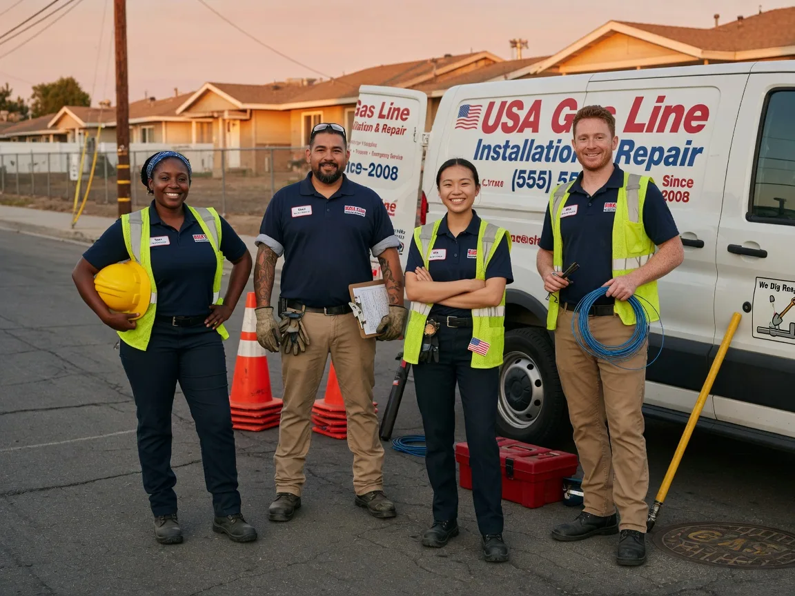 Gas Line Installation company in Great Mills, MD